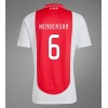 Ajax Jordan Henderson #6 Heimtrikot 2024-25 Kurzarm